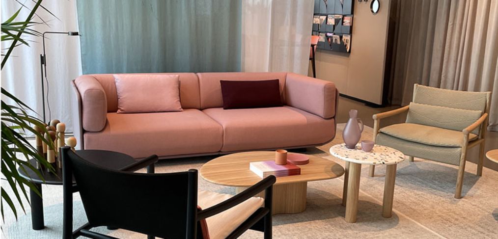 Showroom met designmeubilair
