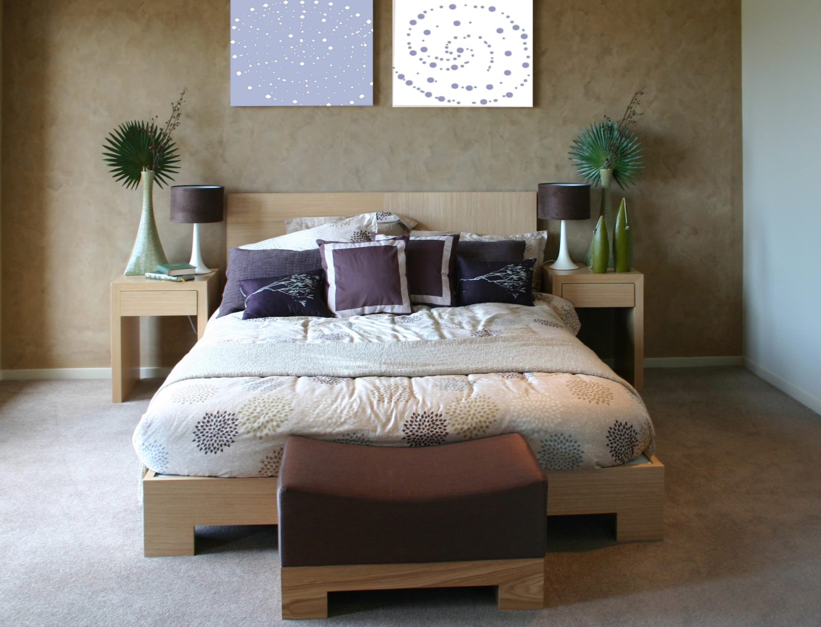Moderne slaapkamer