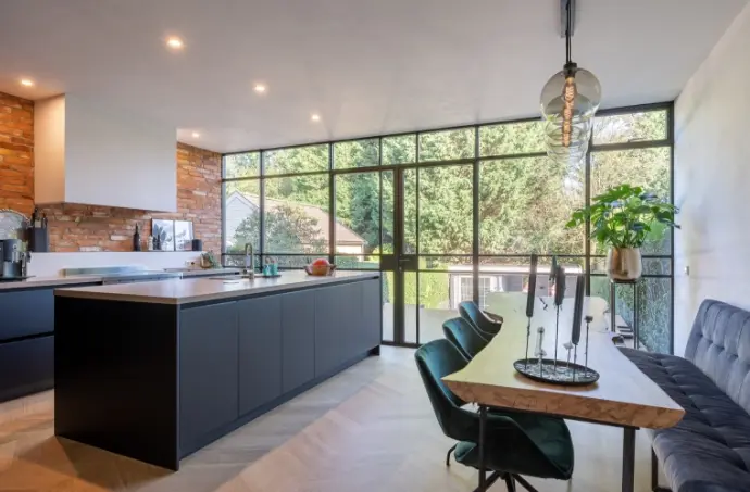Verbouwde woning in Rotterdam